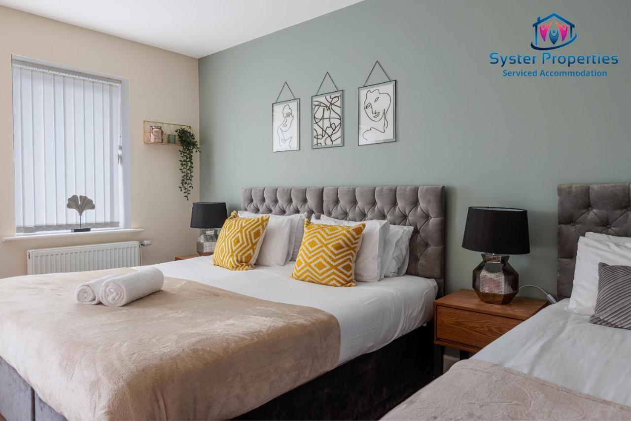 Syster Properties Serviced Accommodation Leicester 5 Bedroom House Glen View Buitenkant foto