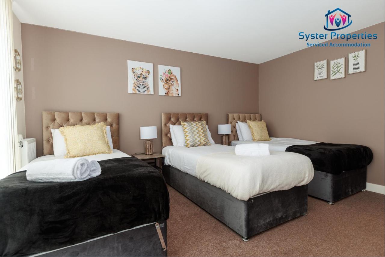 Syster Properties Serviced Accommodation Leicester 5 Bedroom House Glen View Buitenkant foto