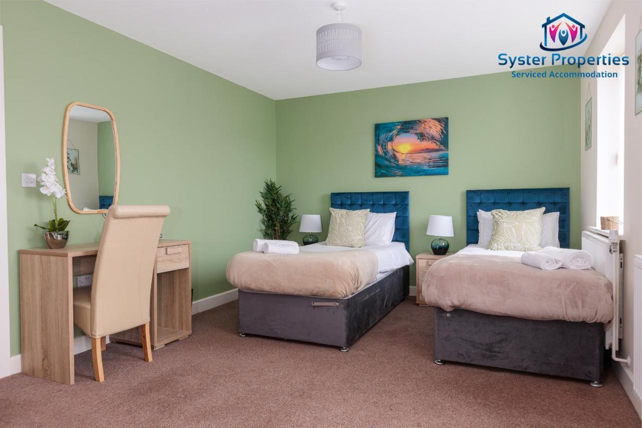 Syster Properties Serviced Accommodation Leicester 5 Bedroom House Glen View Buitenkant foto