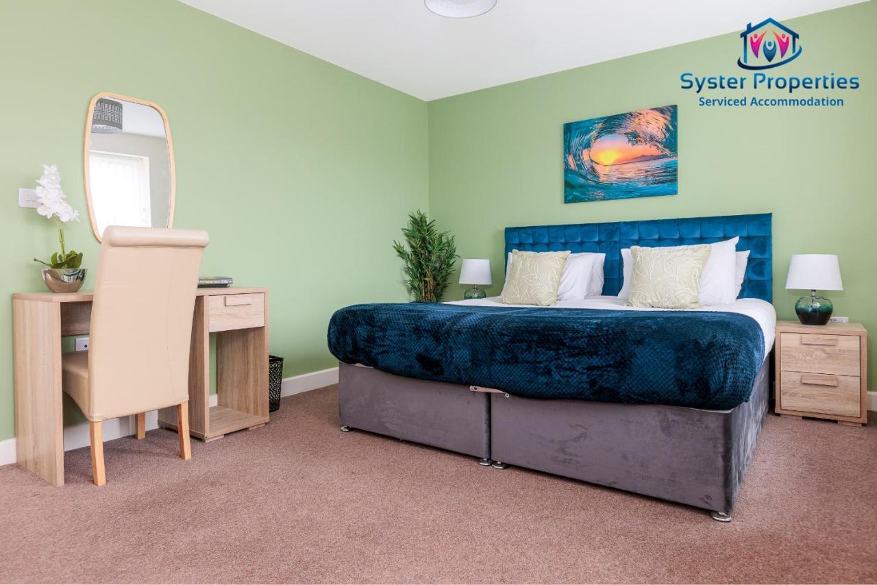 Syster Properties Serviced Accommodation Leicester 5 Bedroom House Glen View Buitenkant foto