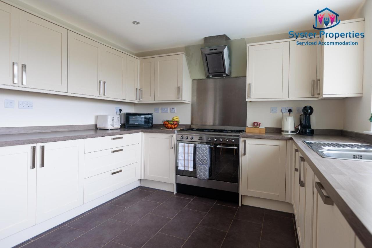 Syster Properties Serviced Accommodation Leicester 5 Bedroom House Glen View Buitenkant foto