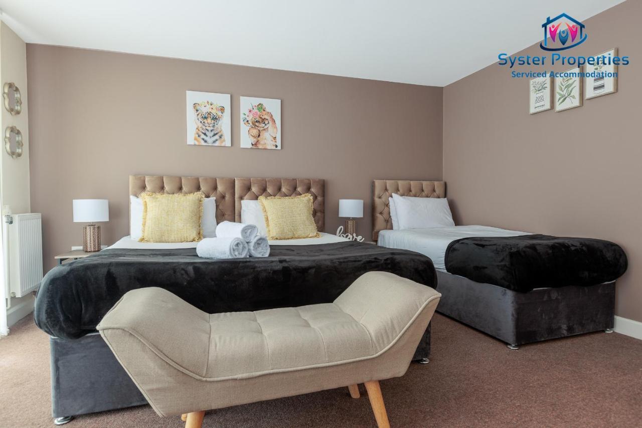 Syster Properties Serviced Accommodation Leicester 5 Bedroom House Glen View Buitenkant foto